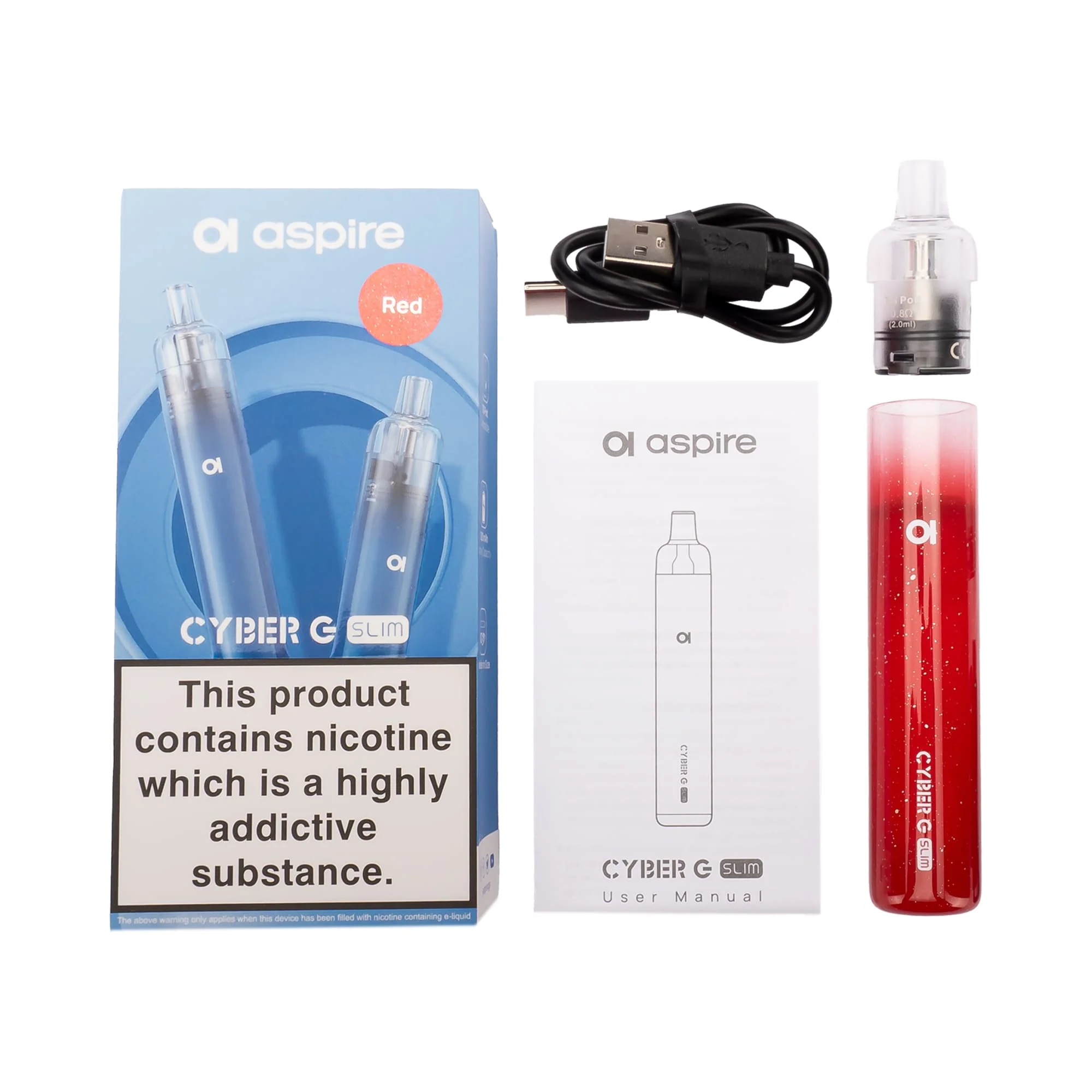 Cyber G Slim Pod Kit by Aspire - Image 21