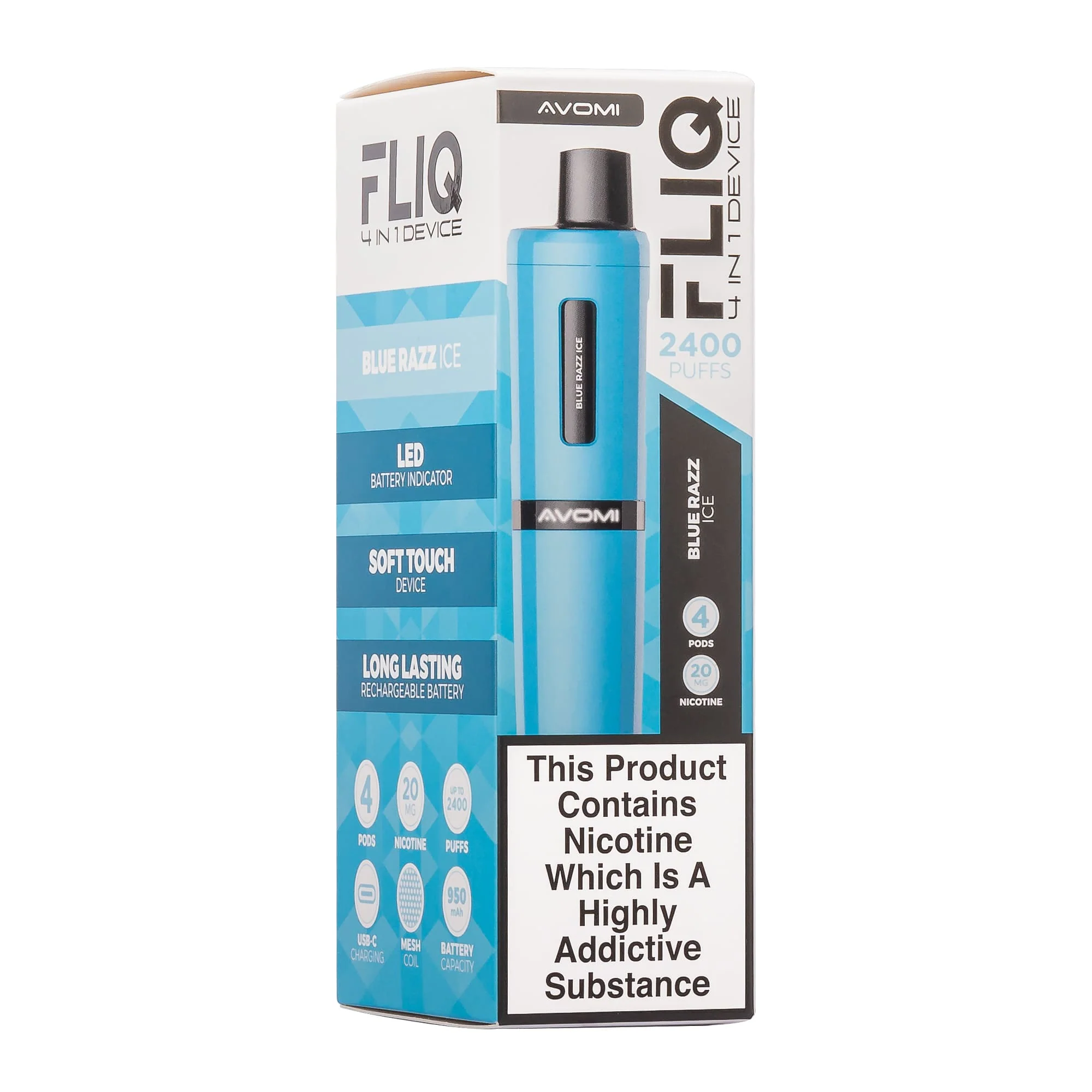 Fliq 4in1 Pod Kit by Avomi - Image 3