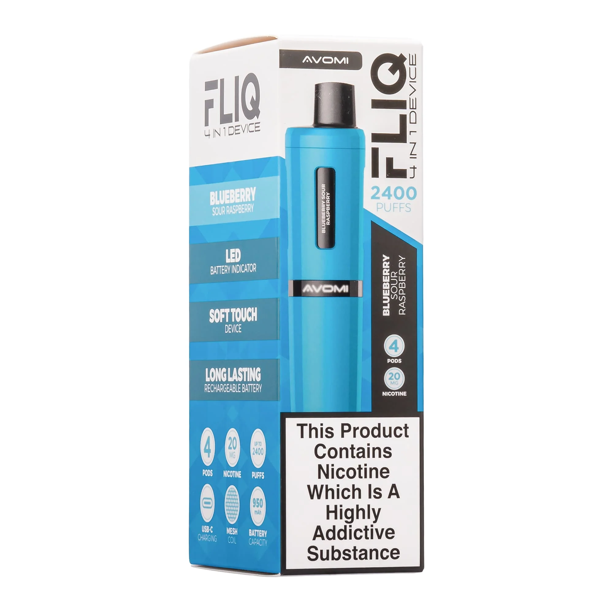 Fliq 4in1 Pod Kit by Avomi - Image 4