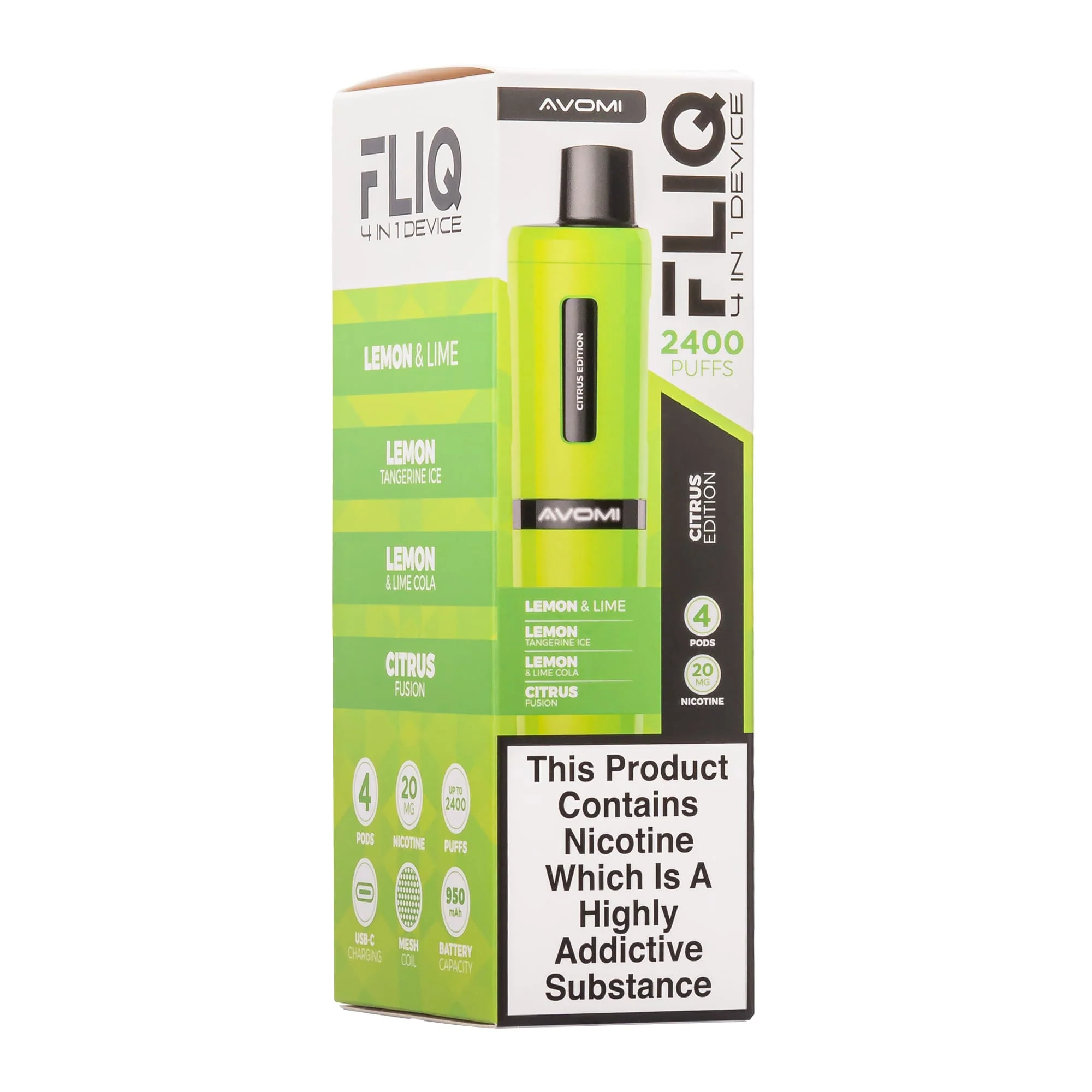 Fliq 4in1 Pod Kit by Avomi - Image 5