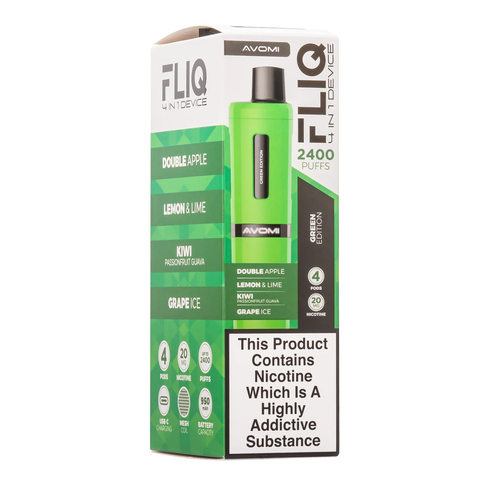 Fliq 4in1 Pod Kit by Avomi - Image 8