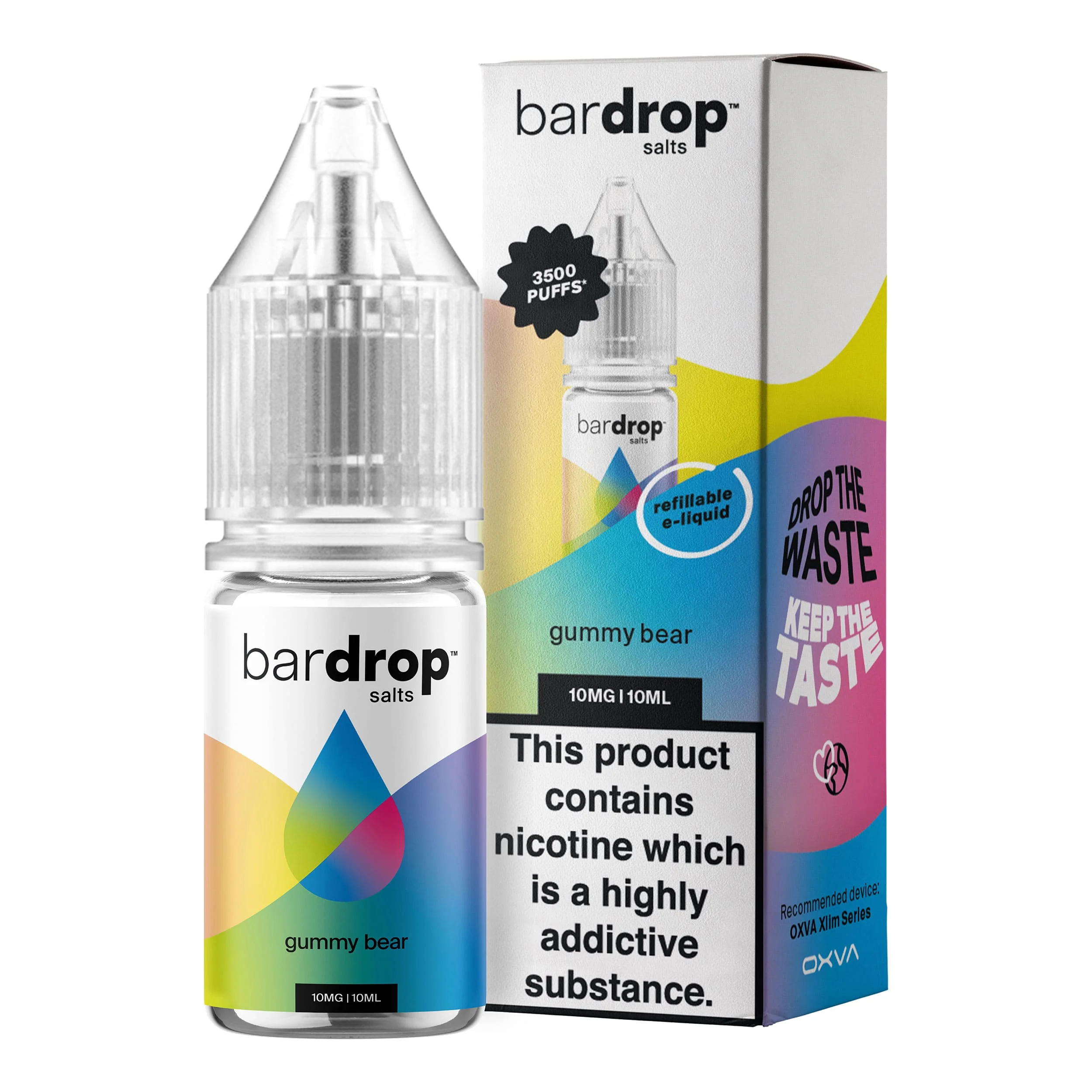 Gummy Bear Nic Salt E-Liquid by Bar Drop - Image 2