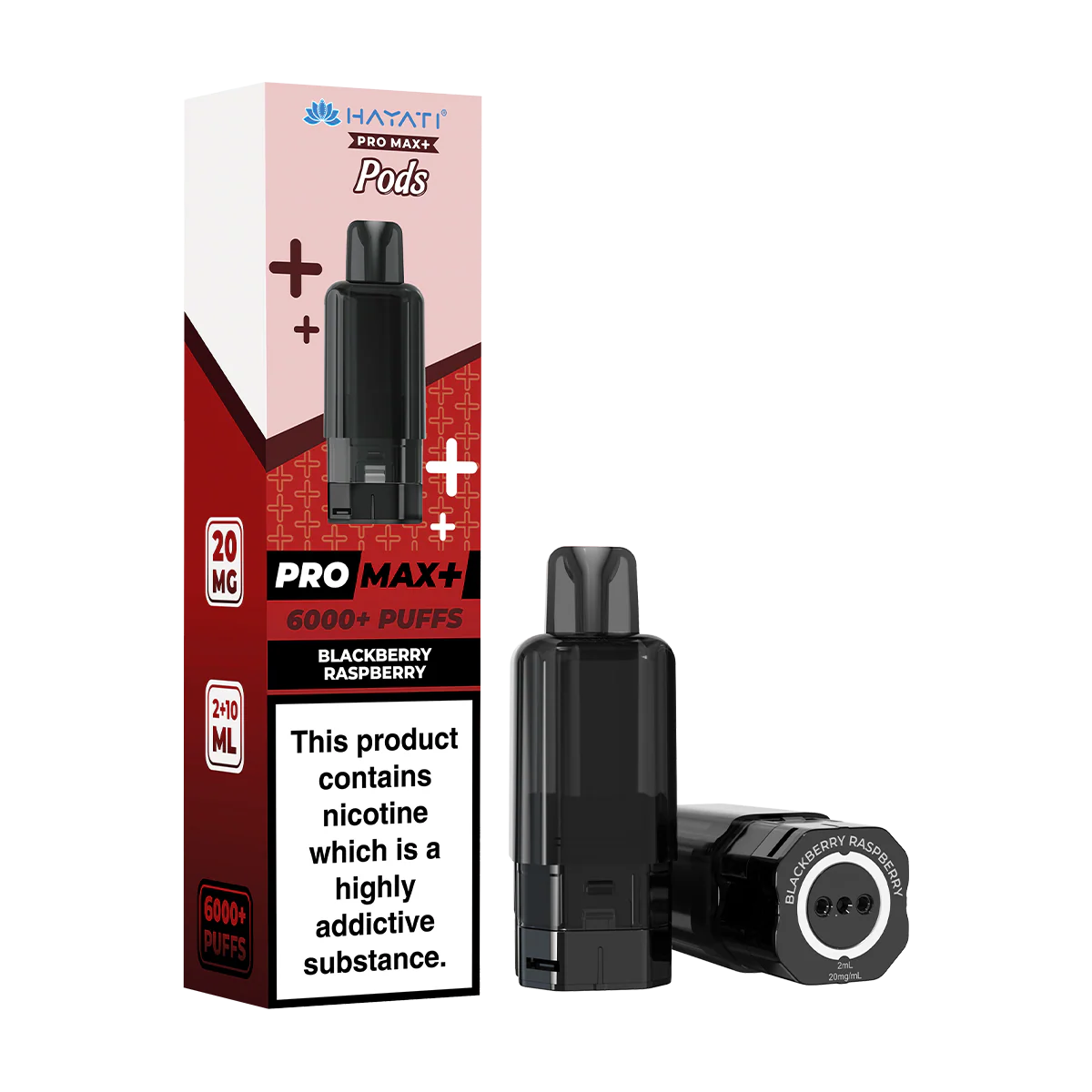 Blackberry Raspberry Hayati Pro Max+ Refill Pack