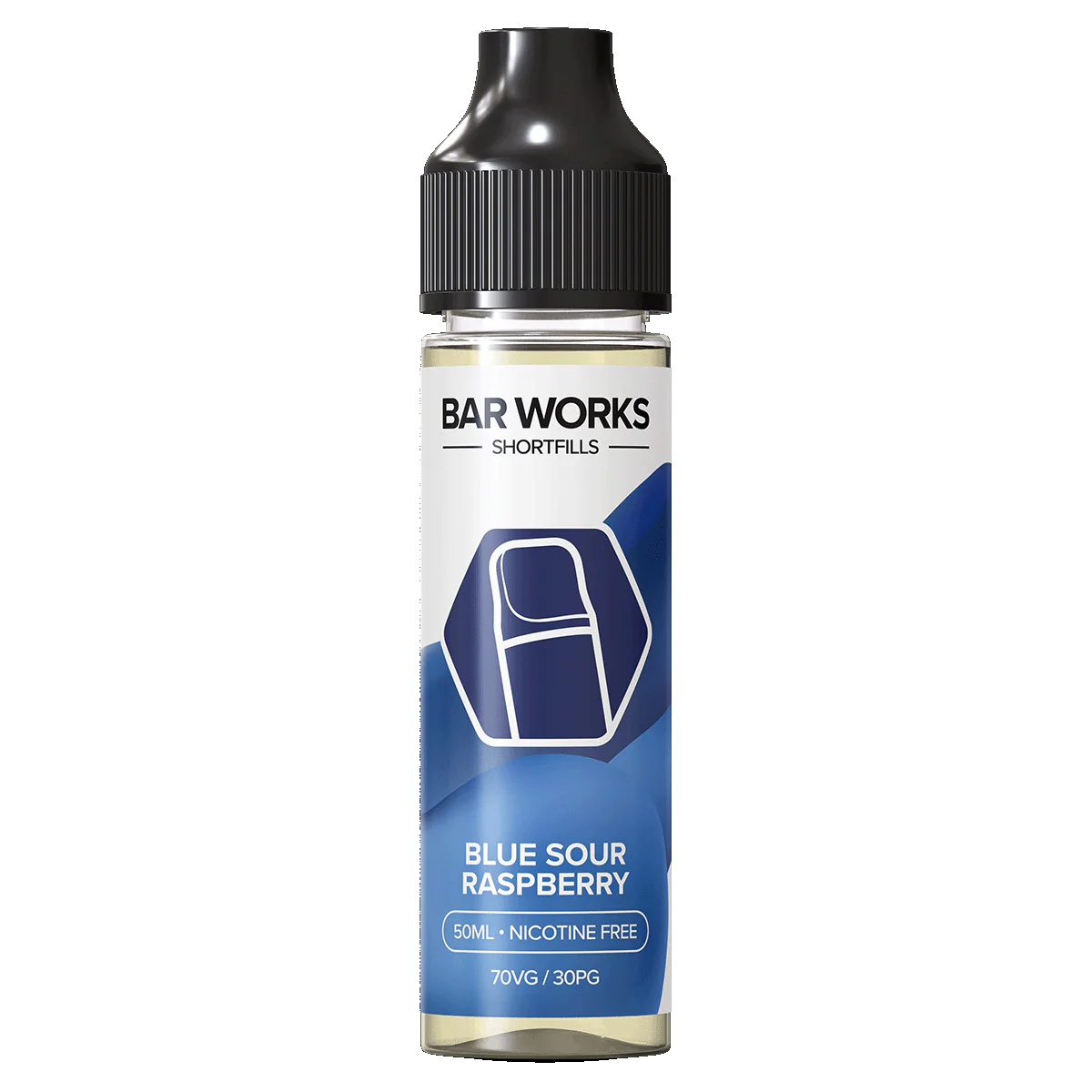 Blue Sour Raspberry Shortfill by Bar Works - 50ml
