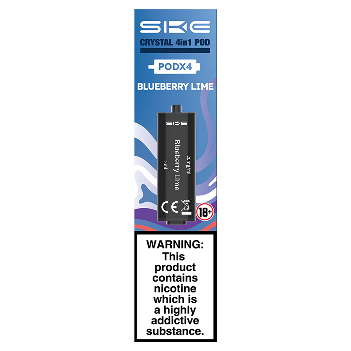 Blueberry Lime SKE Crystal 4in1 Pods