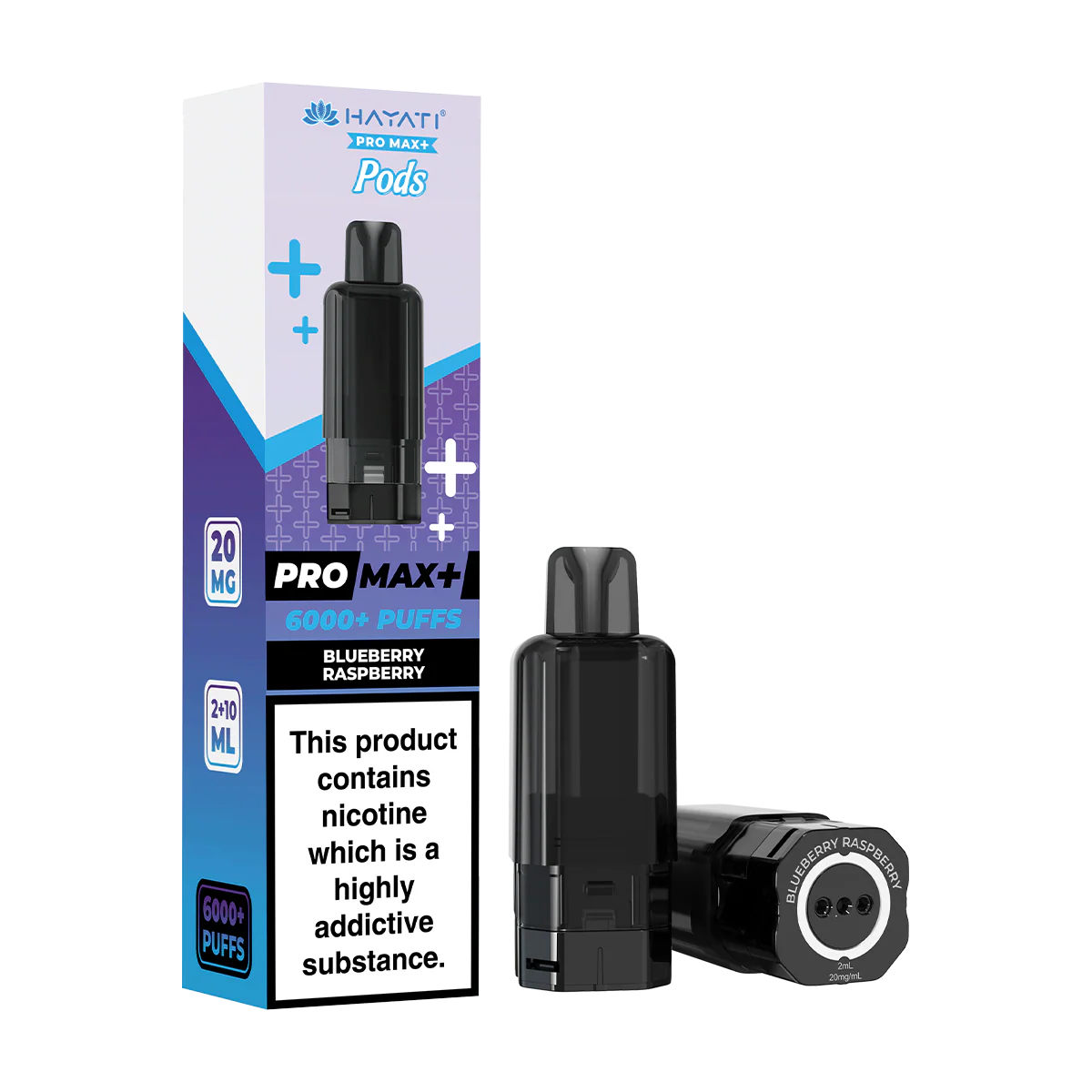 Blueberry Raspberry Hayati Pro Max+ Refill Pack