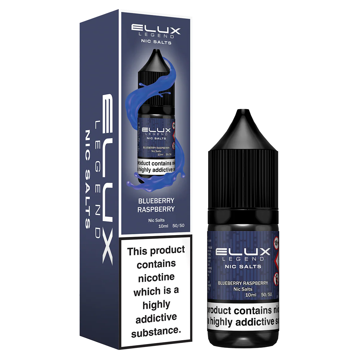 Blueberry Raspberry Nic Salt by Elux 10ml