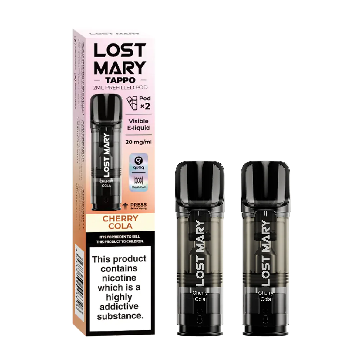 Cherry Cola Lost Mary Tappo Pods
