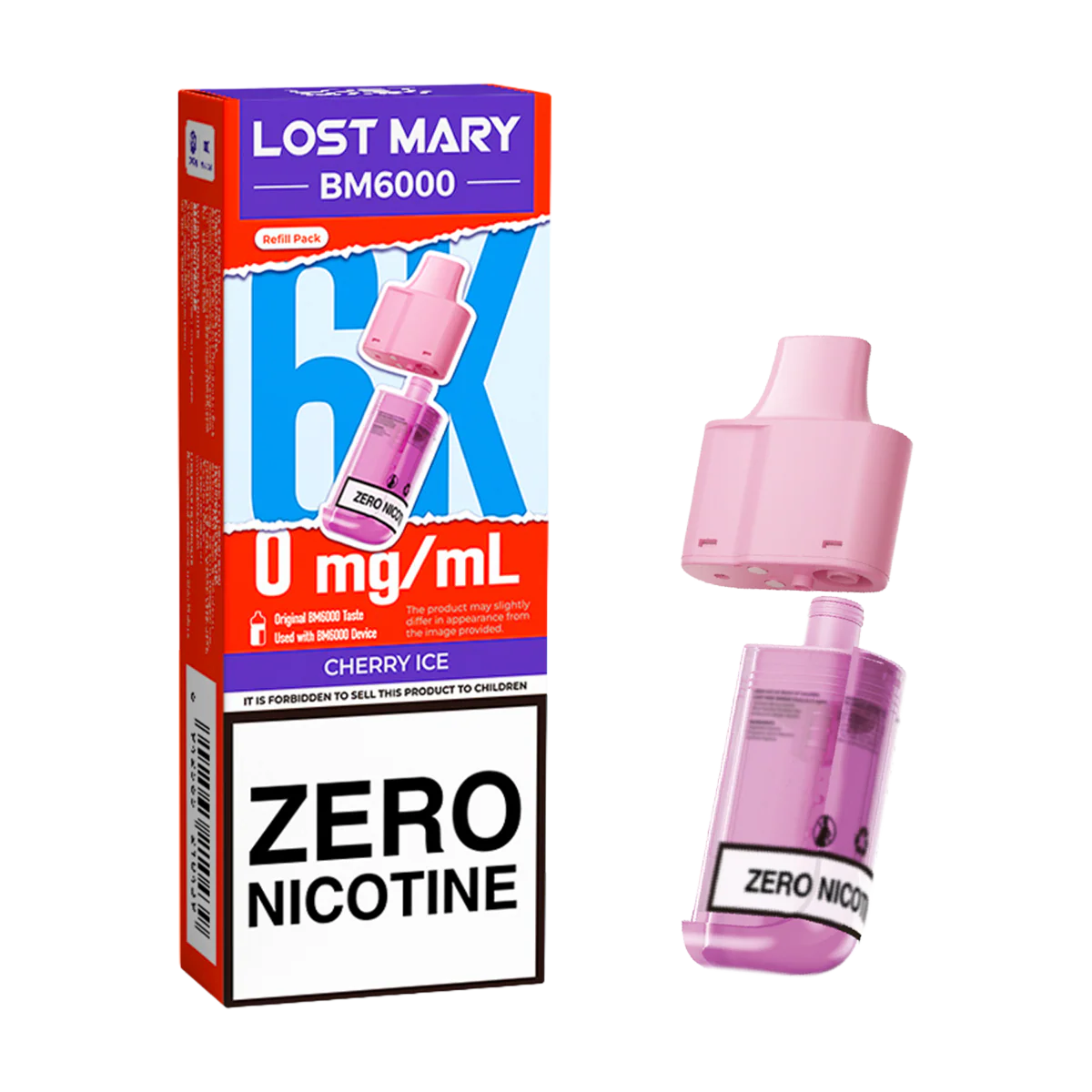 Cherry Ice Lost Mary BM6000 Refill Pack - Image 3
