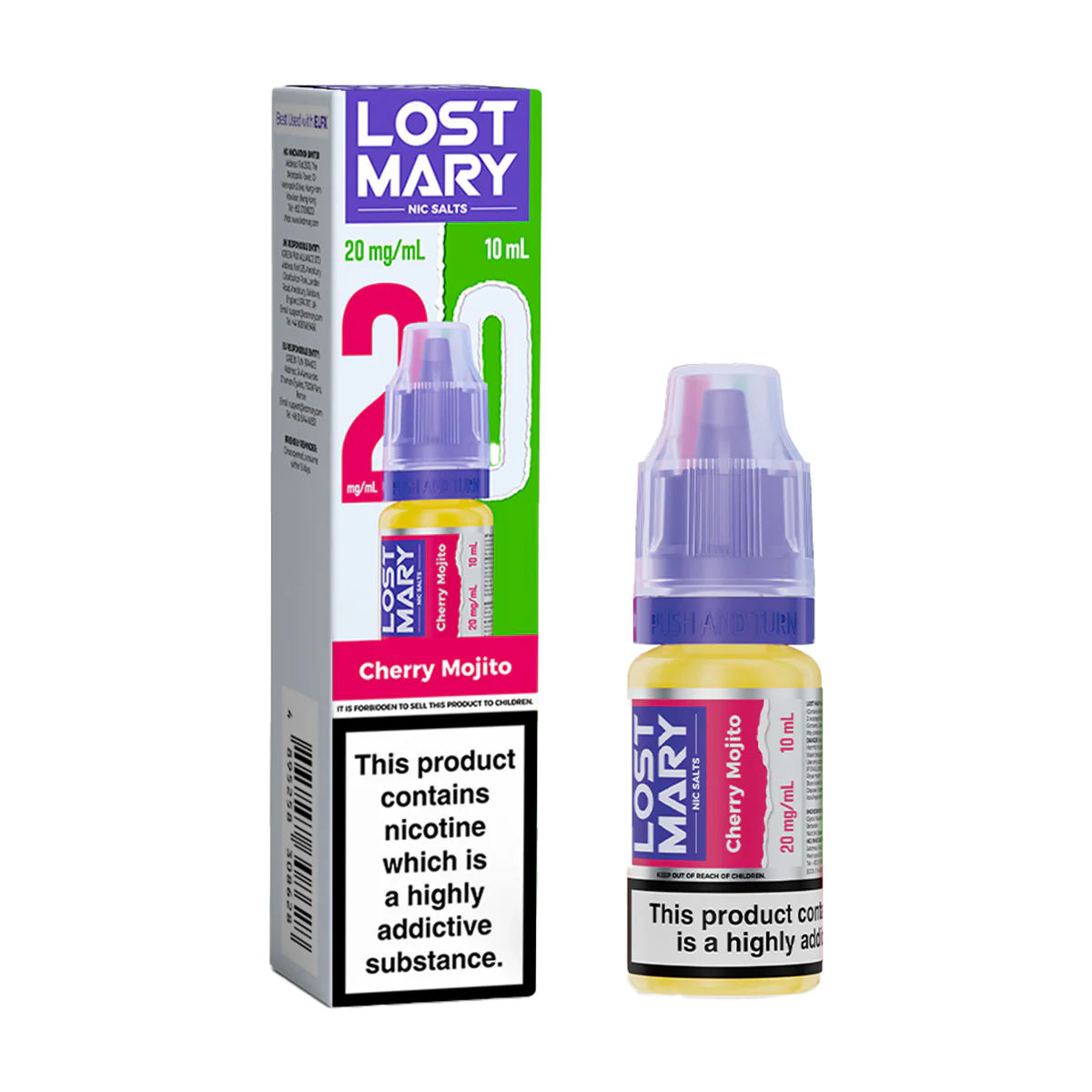 Cherry Mojito Lost Mary Nic Salt