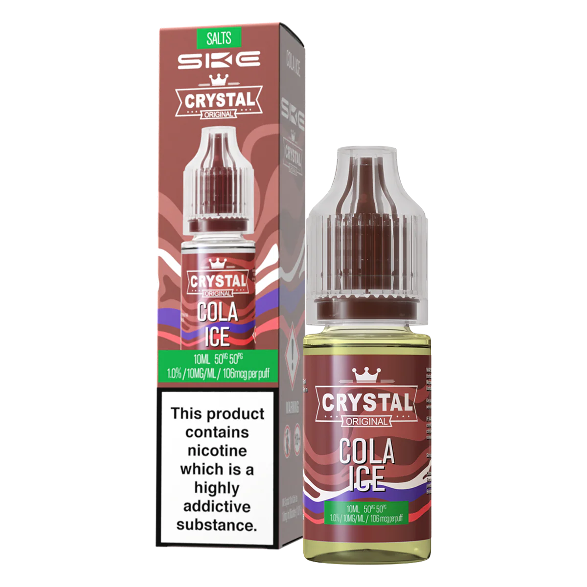 Cola Ice Nic Salt by SKE Crystal 10ml
