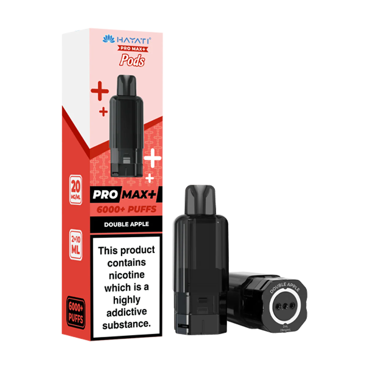 Double Apple Hayati Pro Max+ Refill Pack