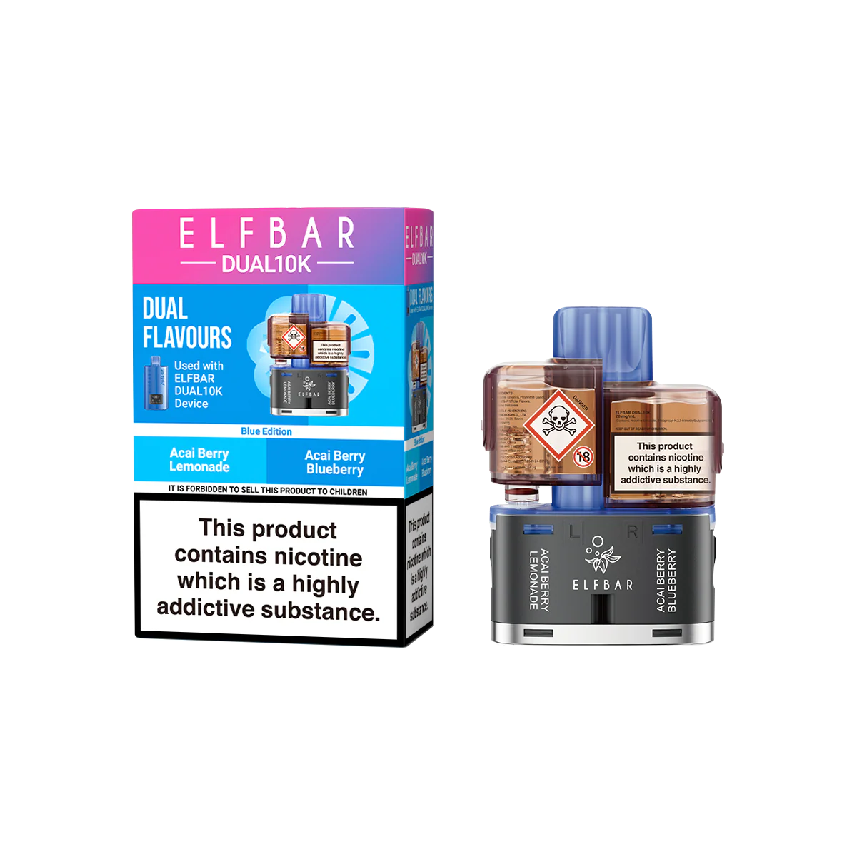 Elf Bar Dual 10K Refill Pack - Image 17