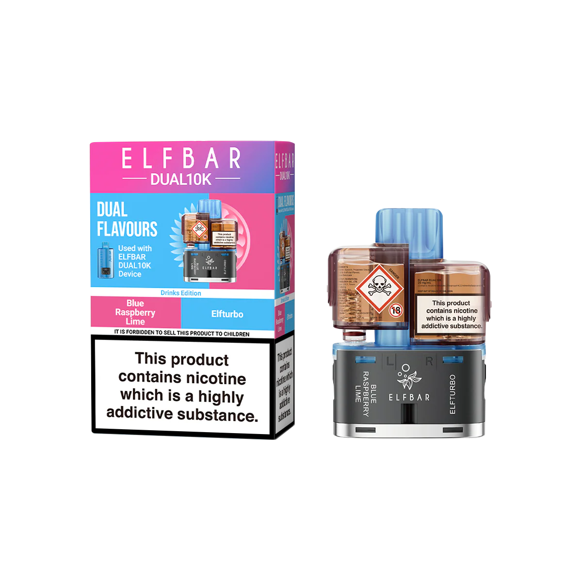Elf Bar Dual 10K Refill Pack - Image 3