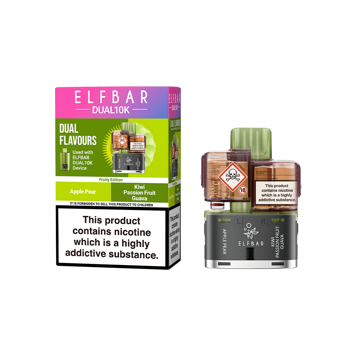 Elf Bar Dual 10K Refill Pack - Image 6