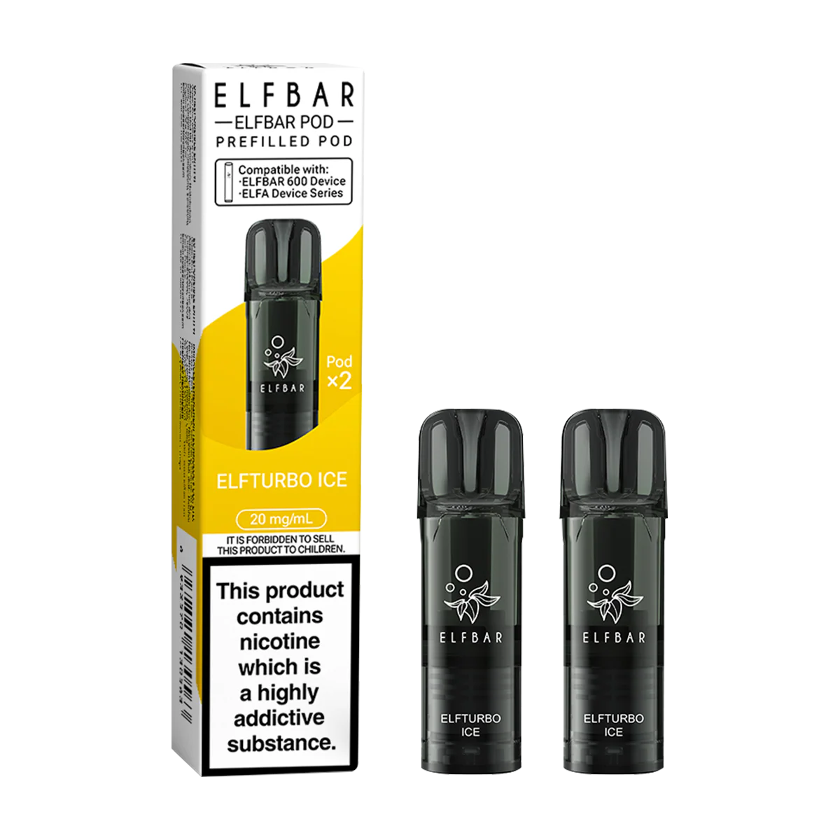 Elfturbo Ice Elfbar 600 Pods