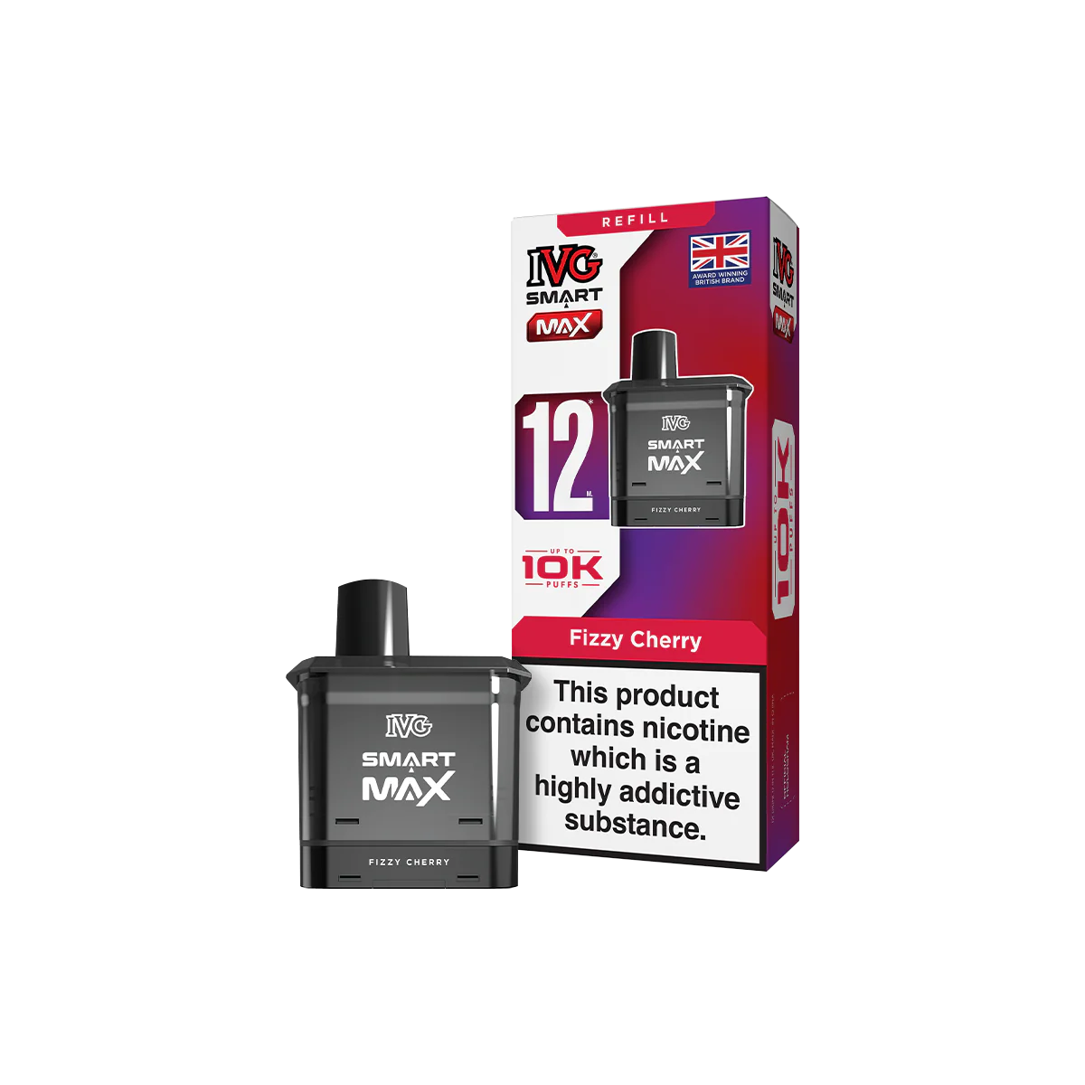 Fizzy Cherry IVG Smart Max Refill Pack