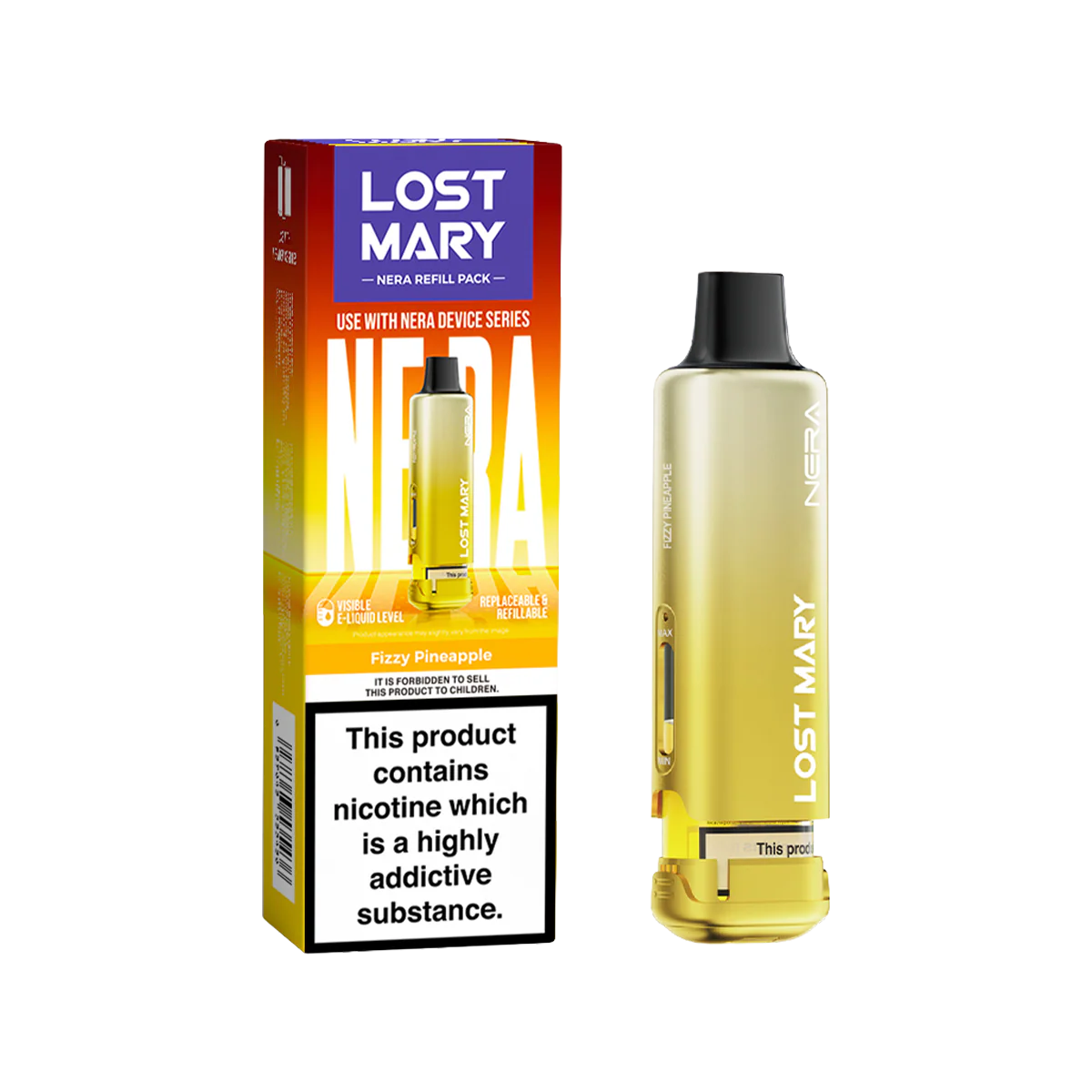 Fizzy Pineapple Lost Mary NERA15K Refill Pack