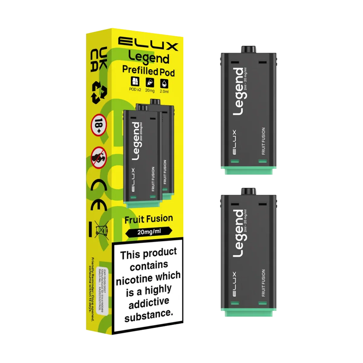 Fruit Fusion Elux Legend 1500 Pods