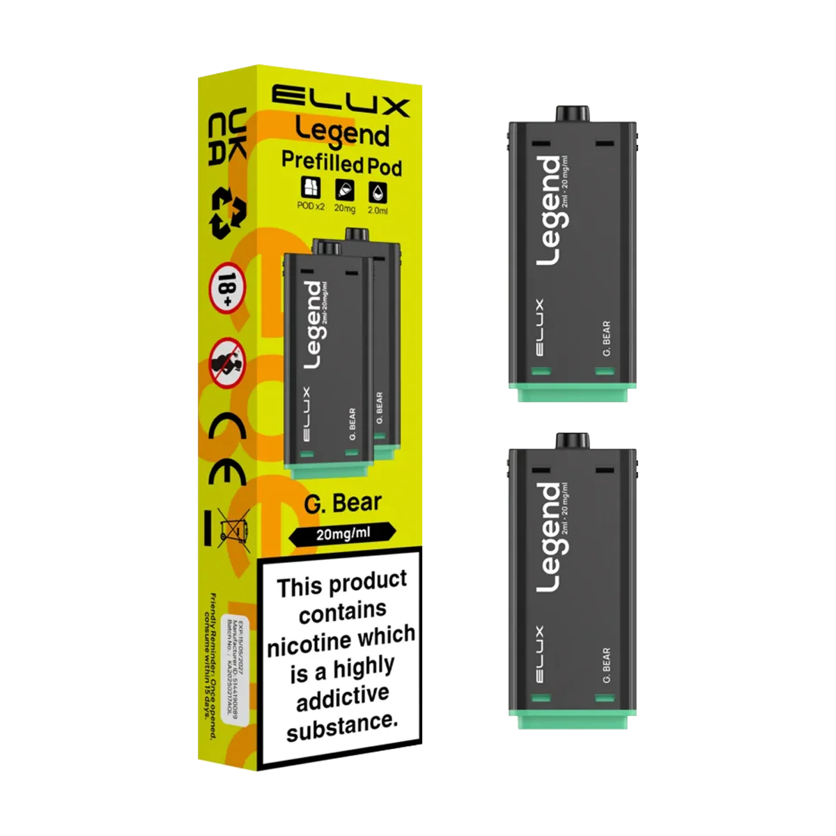 G. Bear Elux Legend 1500 Pods