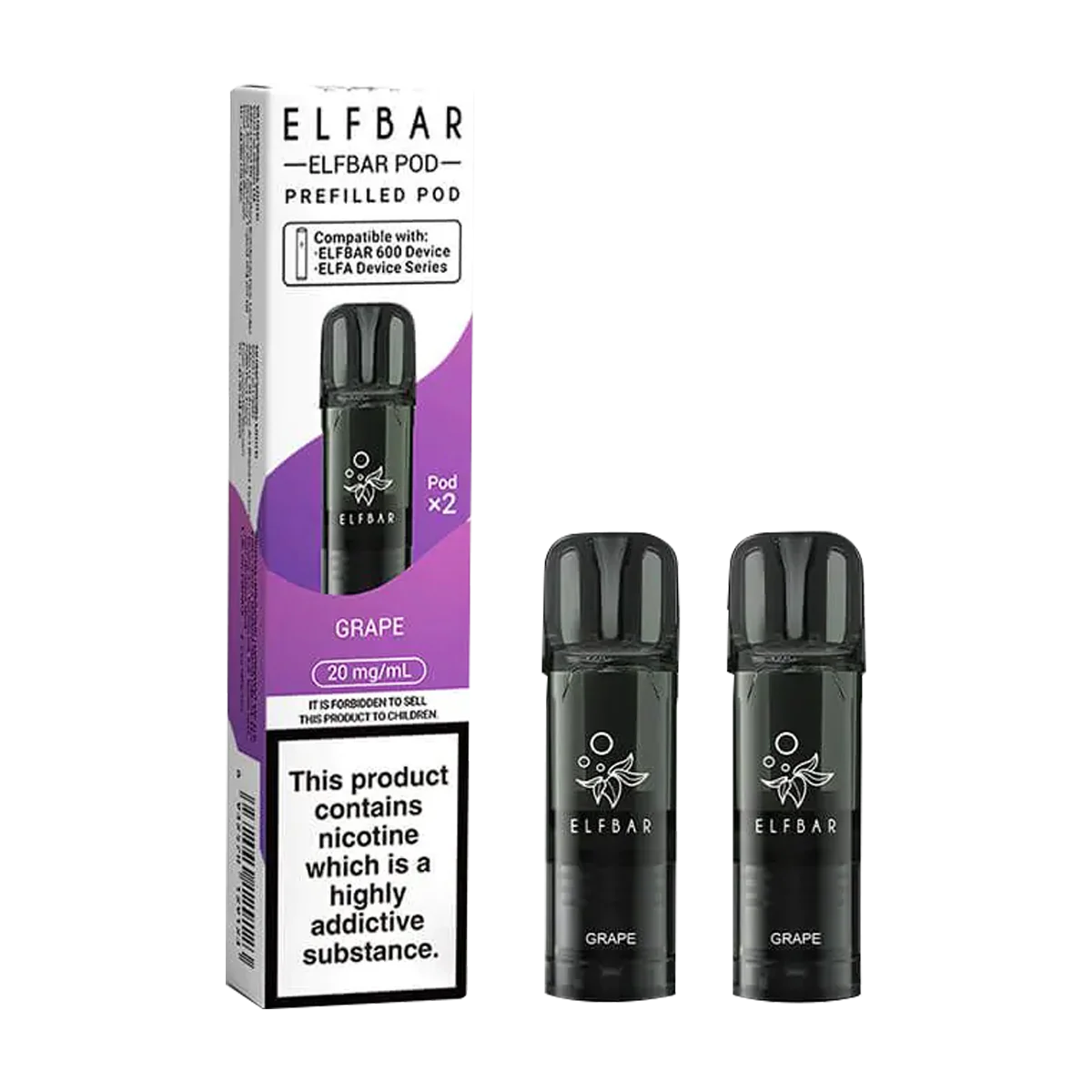 Grape Elfbar 600 Pods