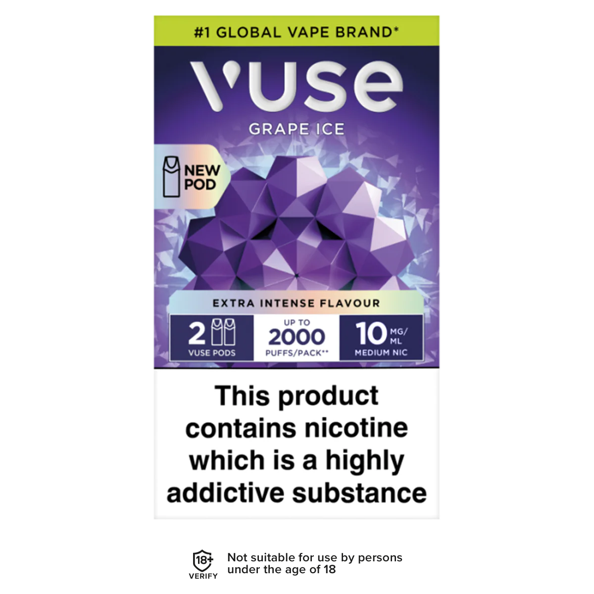 Grape Ice Vuse Pro Pods