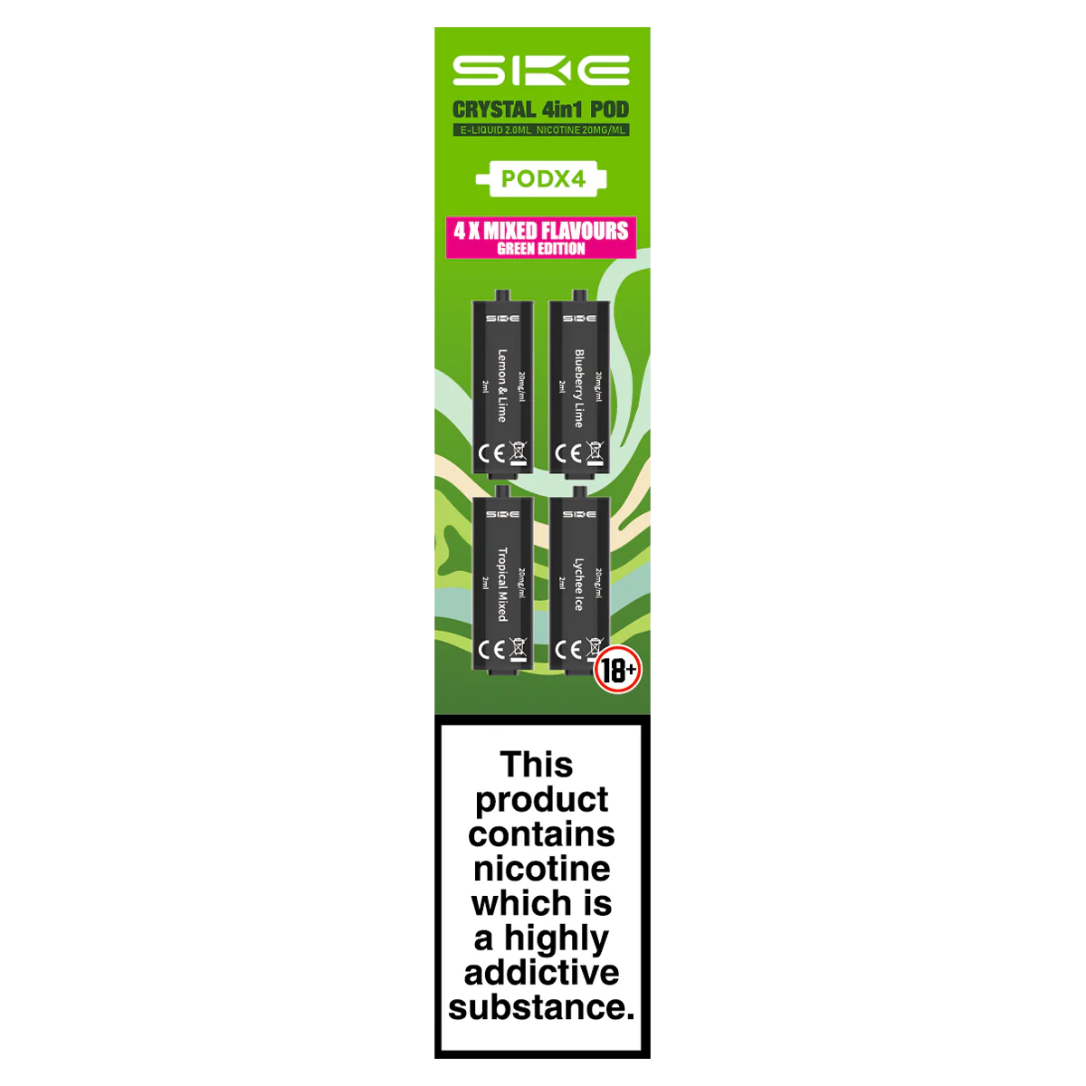 Green Edition SKE Crystal 4in1 Pods