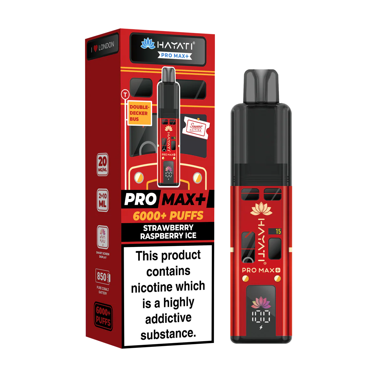 Hayati Pro Max Plus 6000 London Souvenir Edition - Image 4