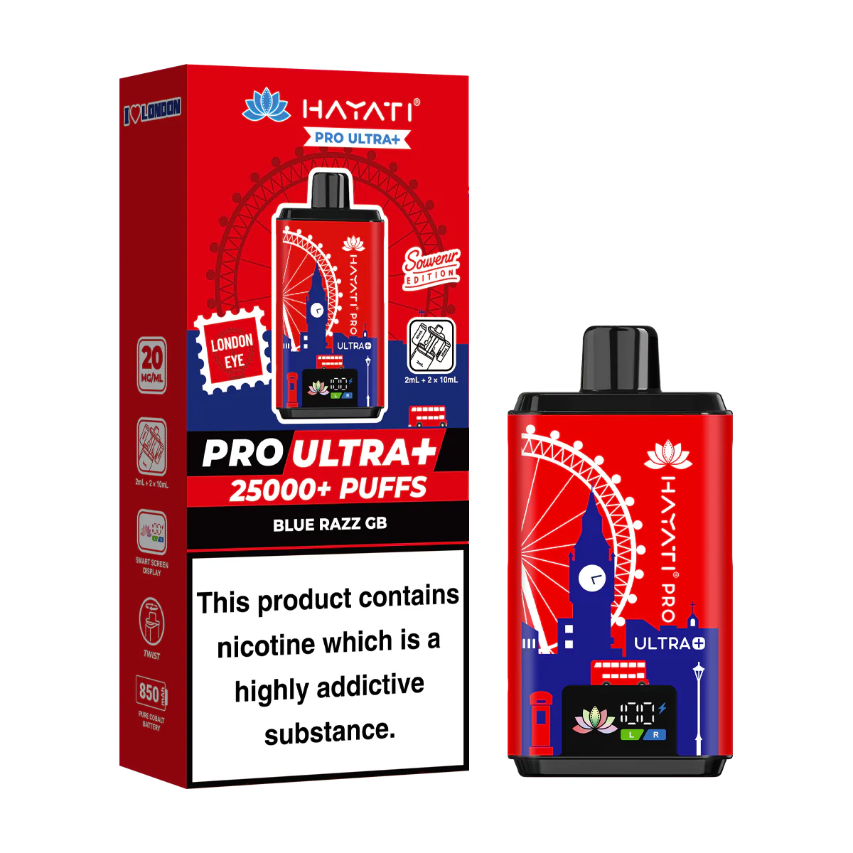 Hayati Pro Ultra Plus 25000 London Souvenir Edition - Image 4
