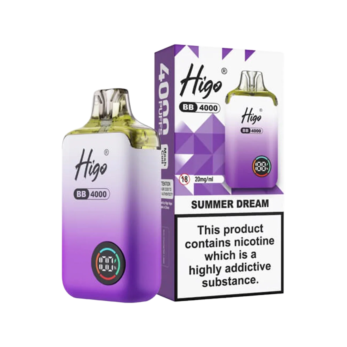 Higo BB 4000 Vape Kit - Image 24
