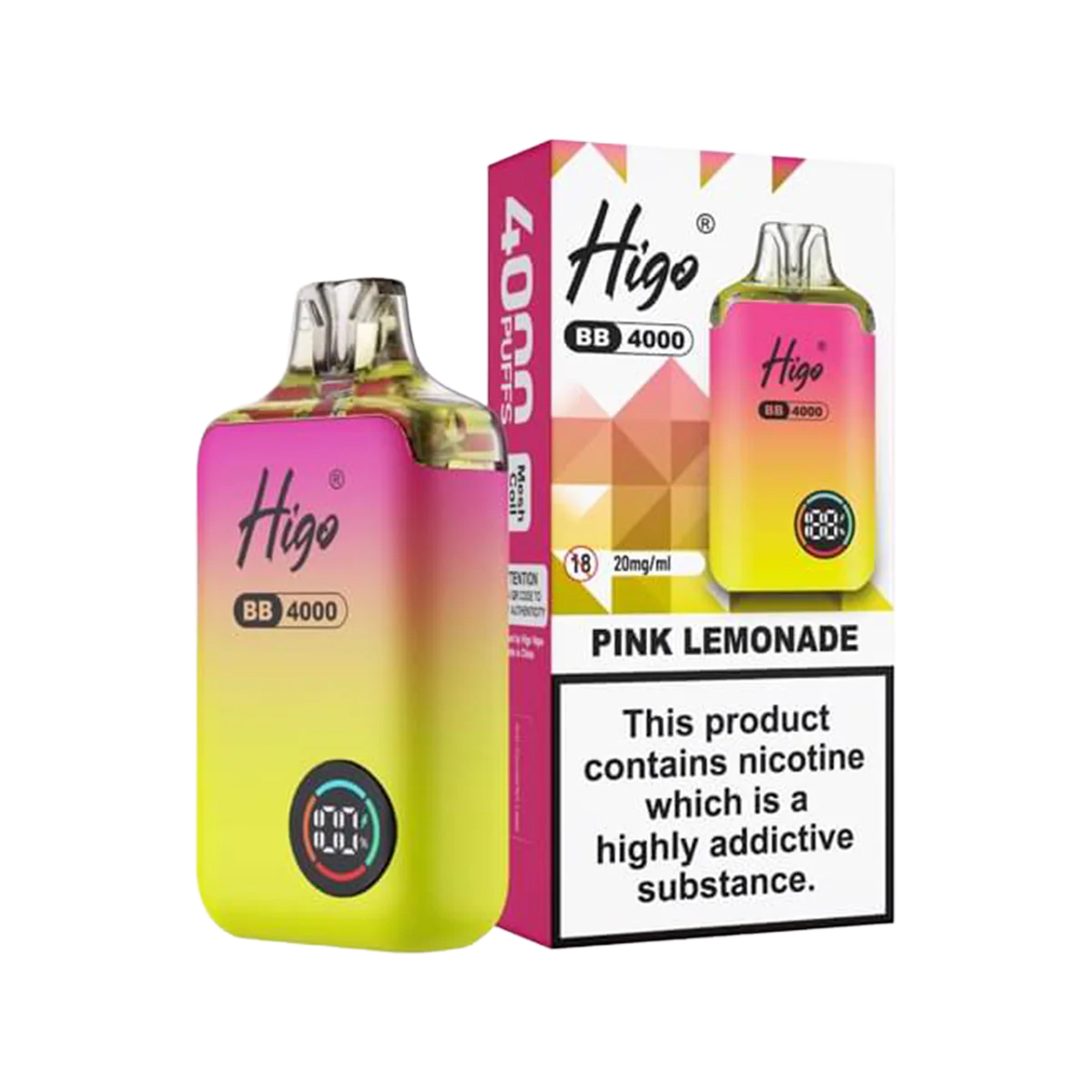 Higo BB 4000 Vape Kit - Image 3