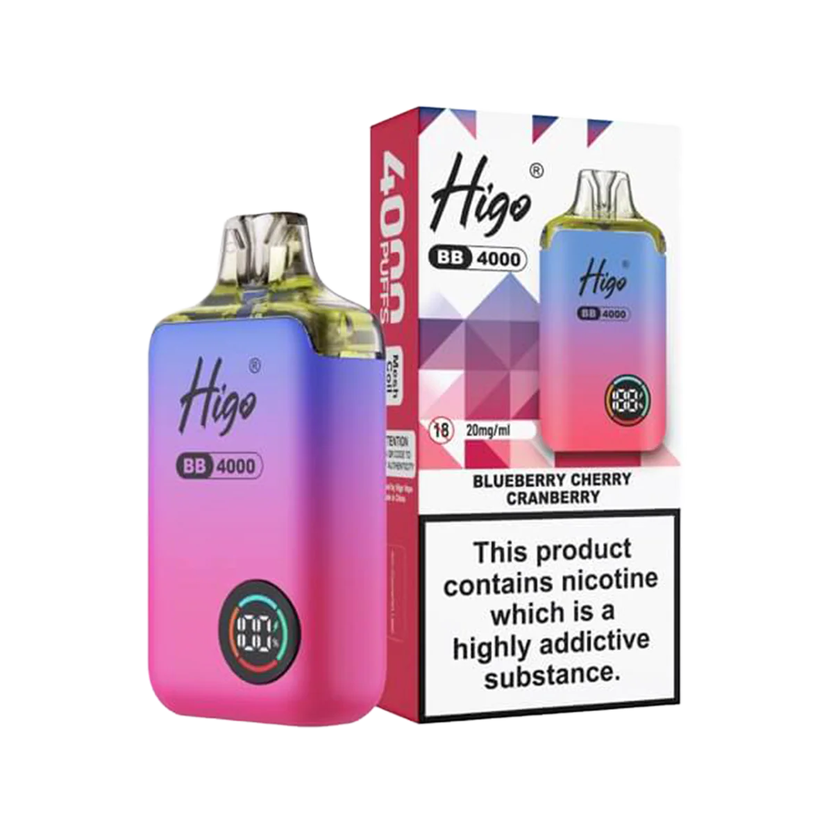 Higo BB 4000 Vape Kit - Image 33