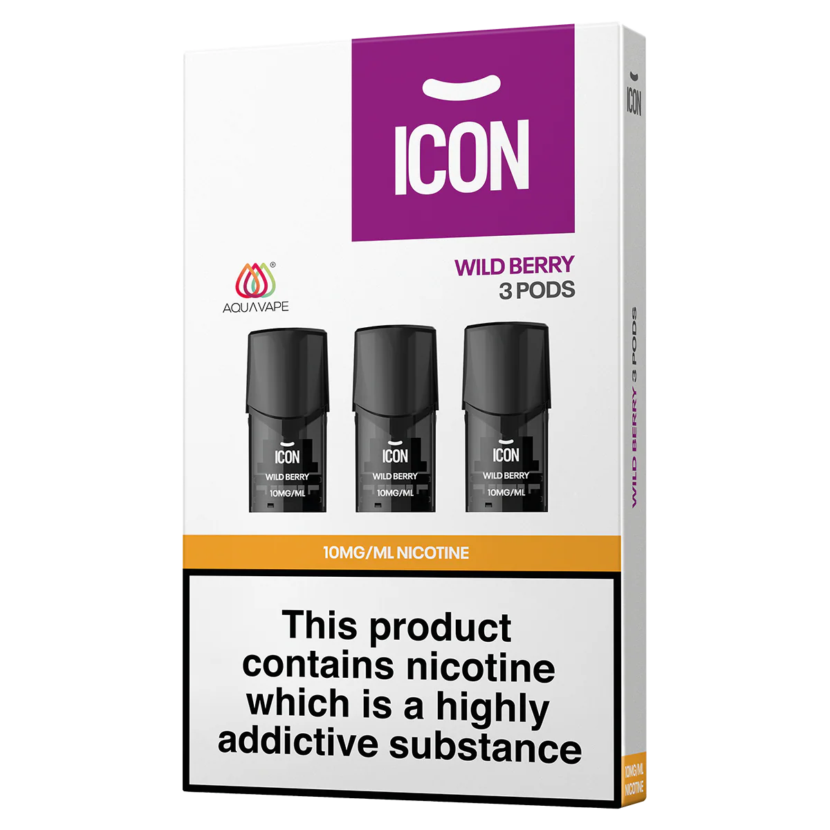 ICON Aquavape Wild Berry Pods (Pack of 3) - Image 2