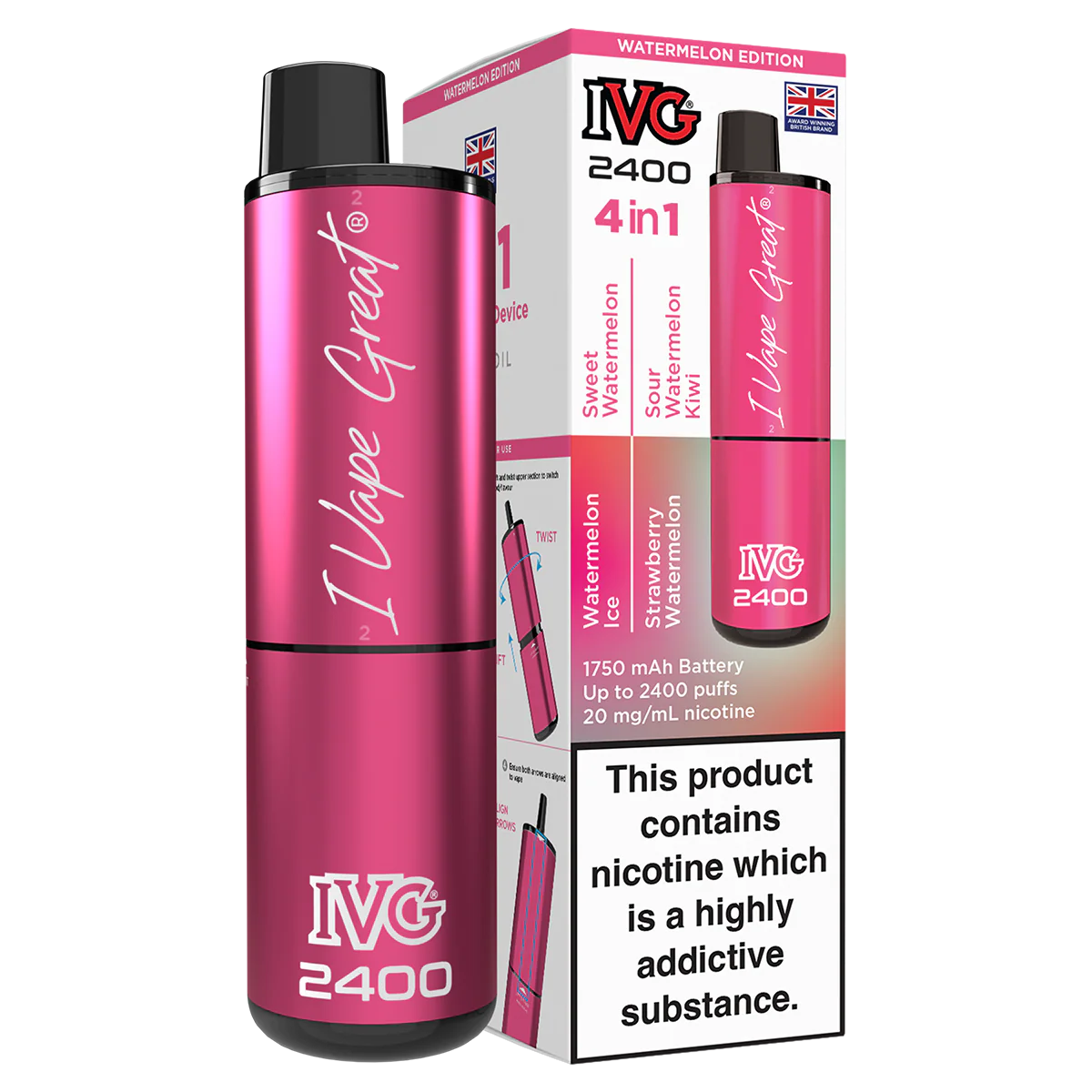 IVG 2400 Rechargeable Vape Kit - Image 52