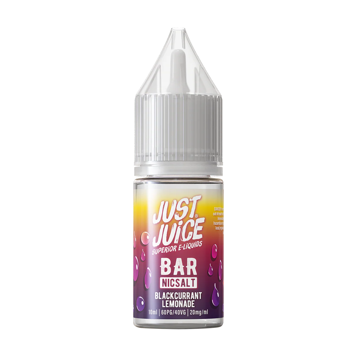Blackcurrant Lemonade Nic Salt by Just Juice Bar - Image 3