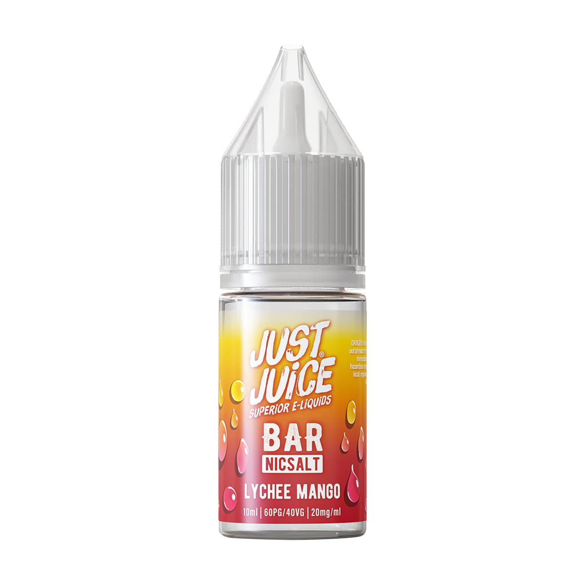 Lychee Mango Nic Salt by Just Juice Bar - Image 3