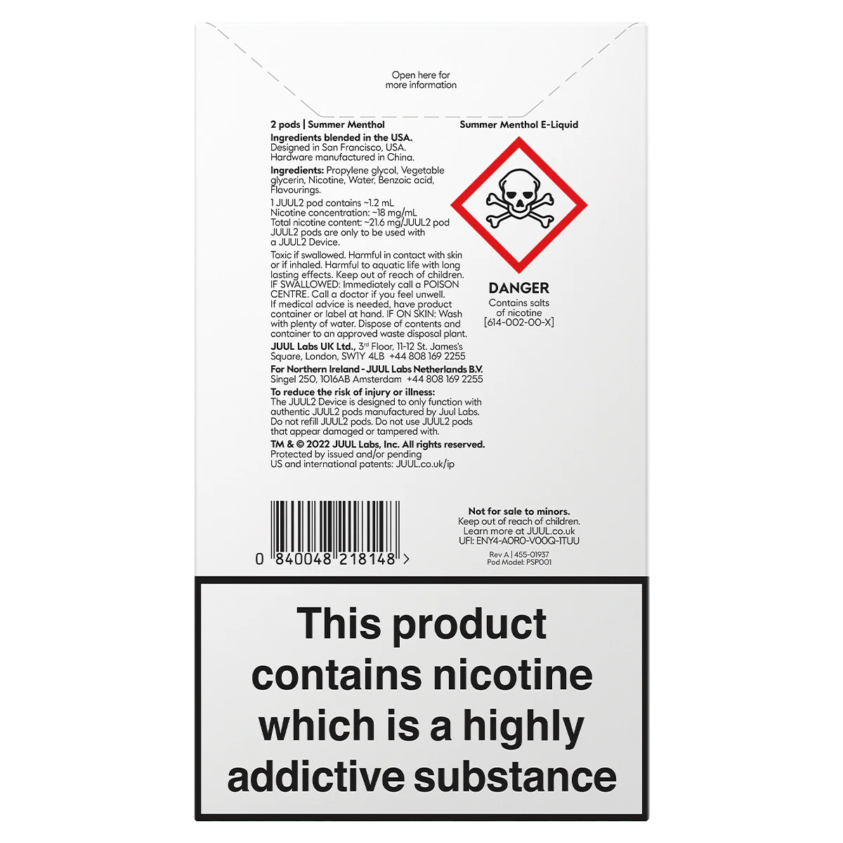 JUUL2 Summer Menthol (Pack of 2) - Image 2