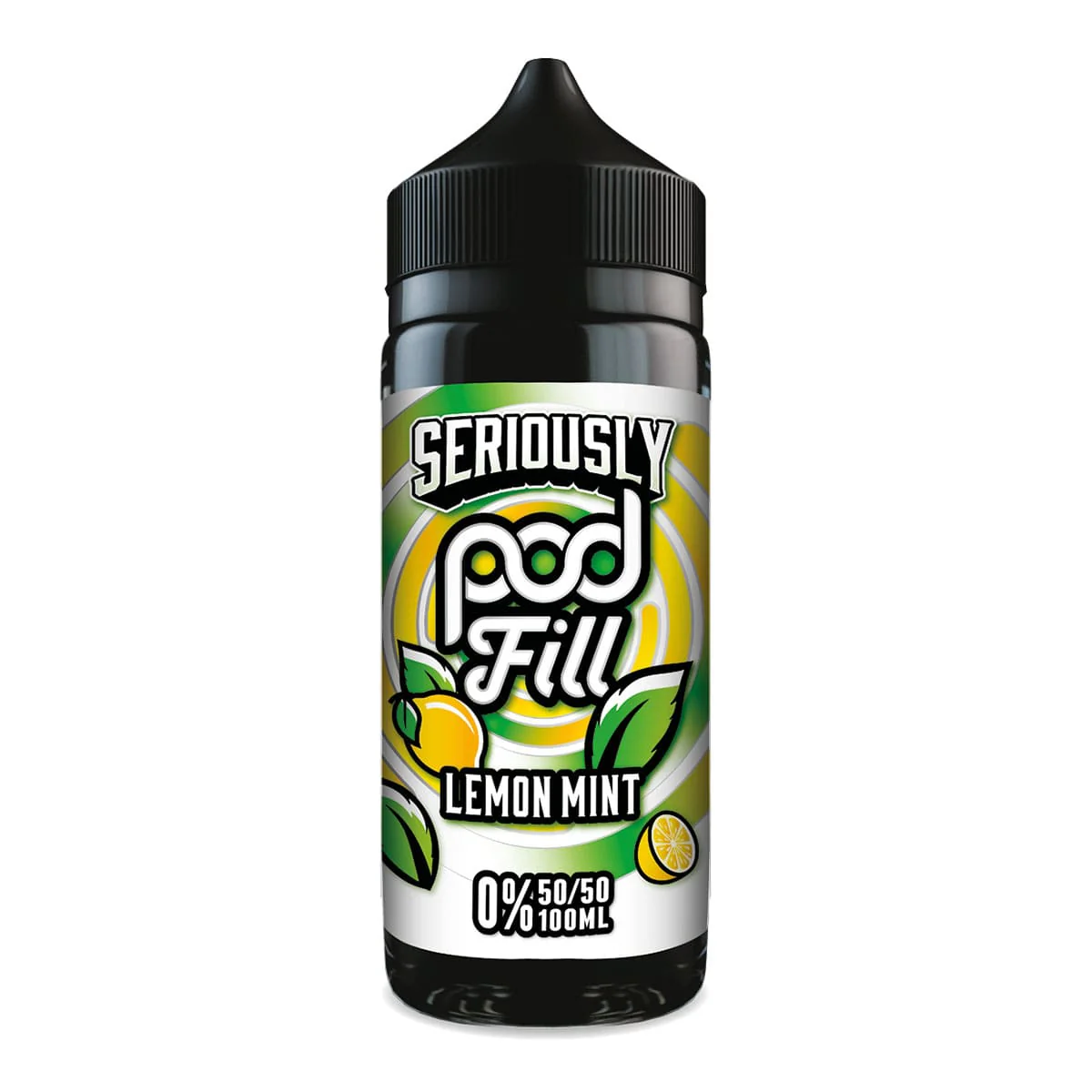 Lemon Mint 100ml 50/50 Shortfill by Seriously Pod Fill - Image 2