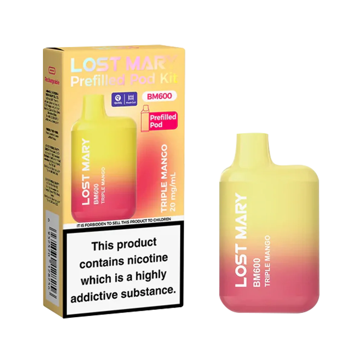 Lost Mary BM600 Prefilled Pod Kit - Image 12