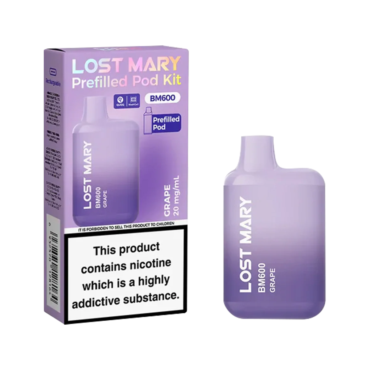 Lost Mary BM600 Prefilled Pod Kit - Image 5