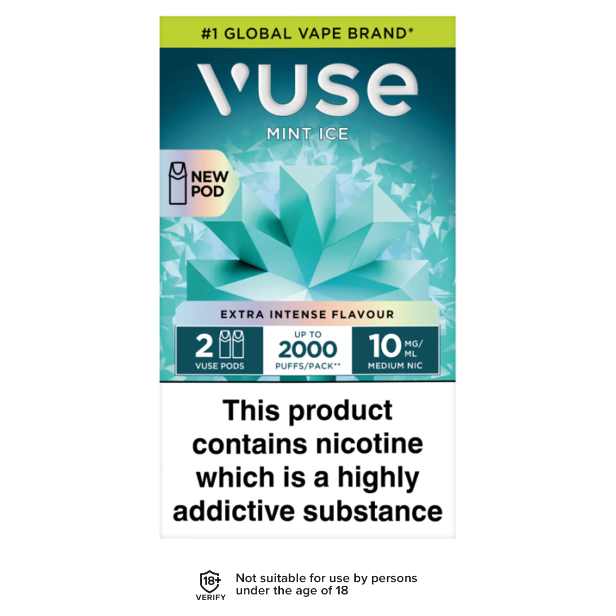 Mint Ice Vuse Pro Pods