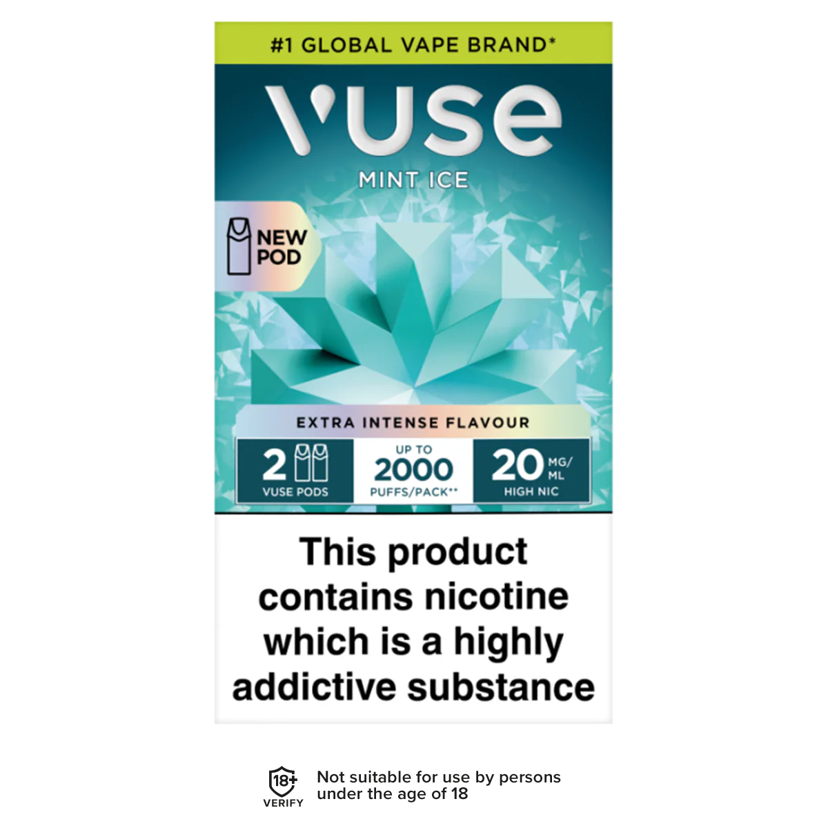 Mint Ice Vuse Pro Pods - Image 2
