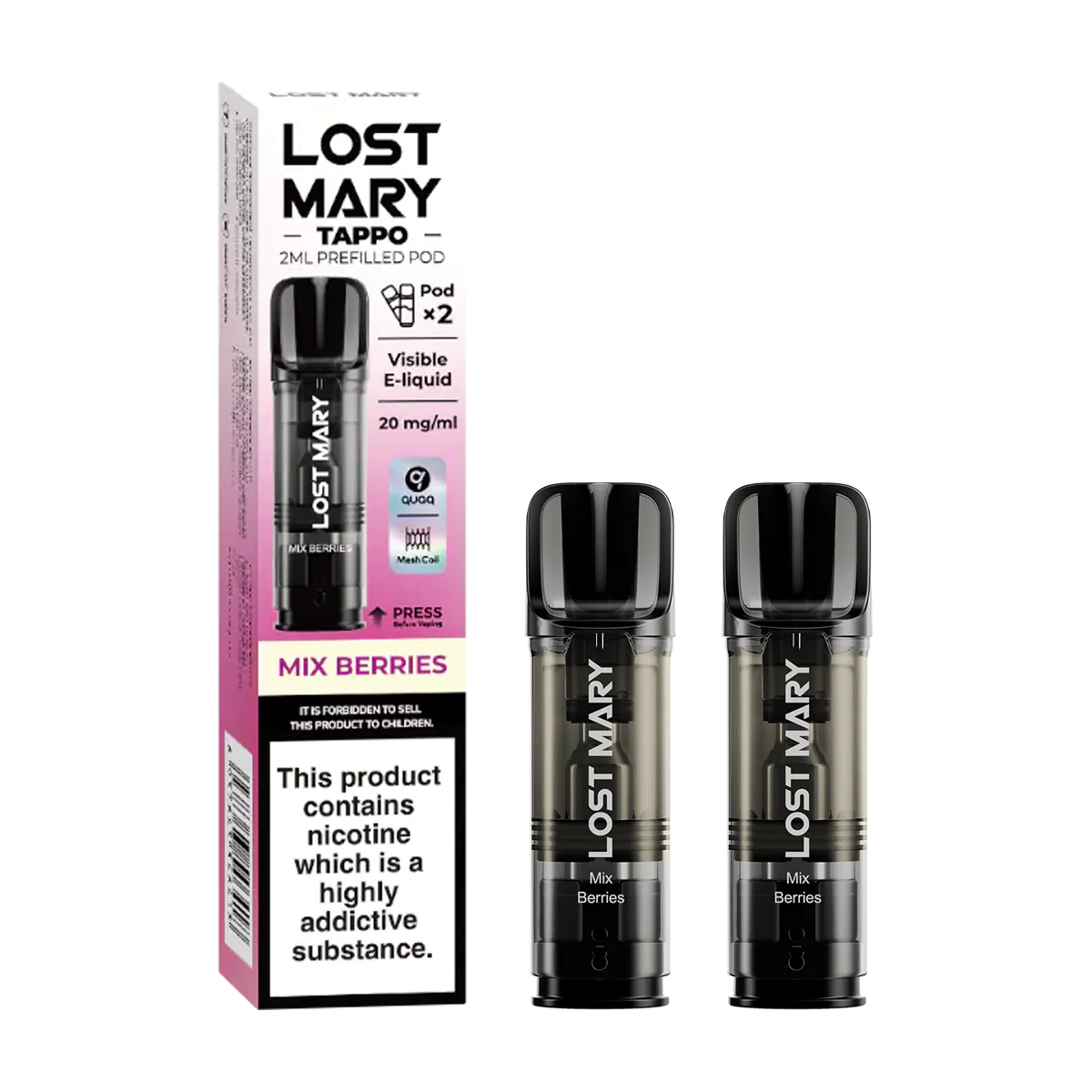 Mix Berries Lost Mary Tappo Pods