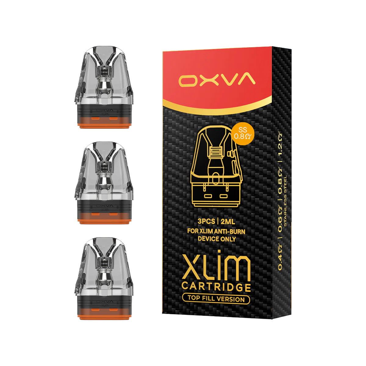 OXVA Xlim Stainless Steel Pod - Image 3