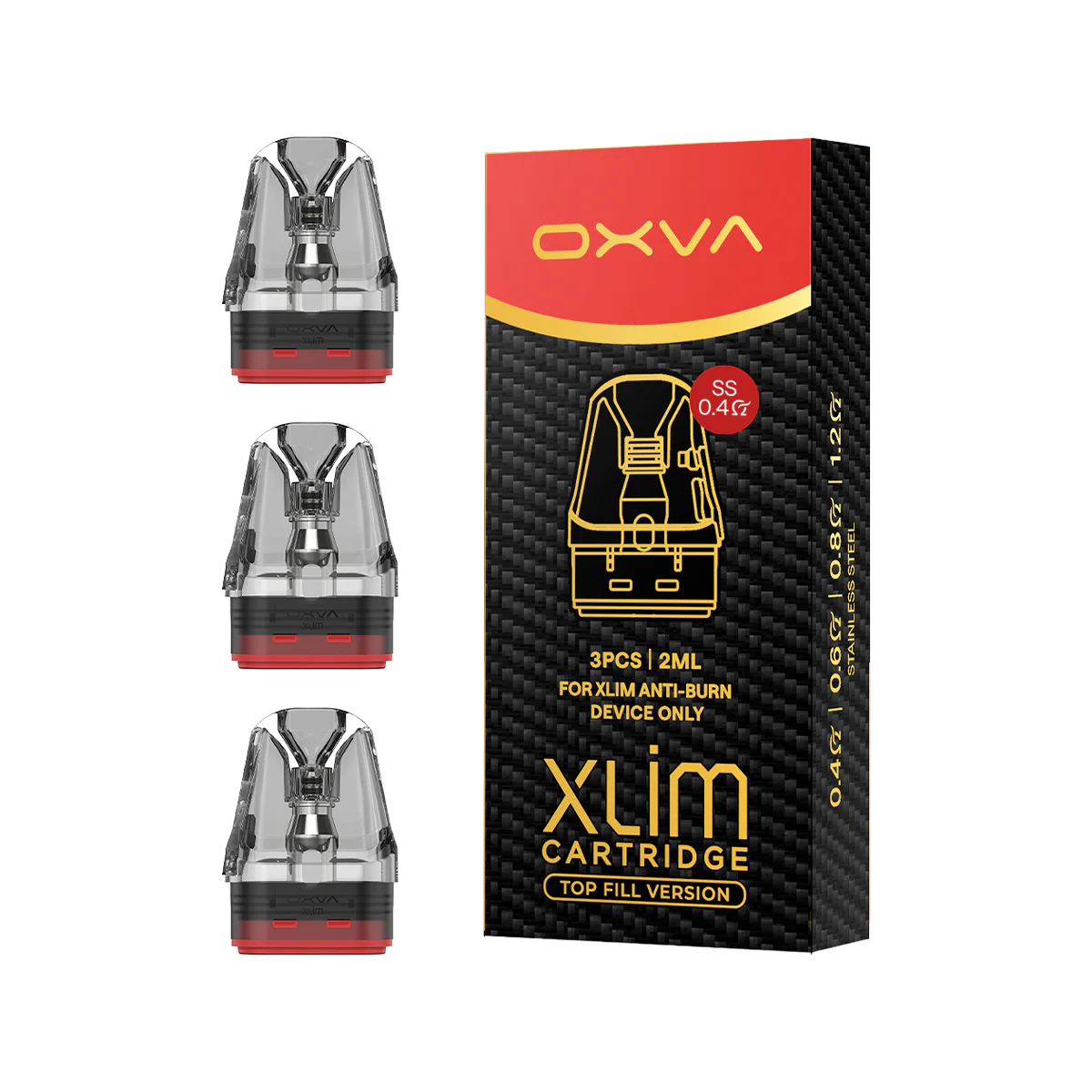 OXVA Xlim Stainless Steel Pod - Image 4