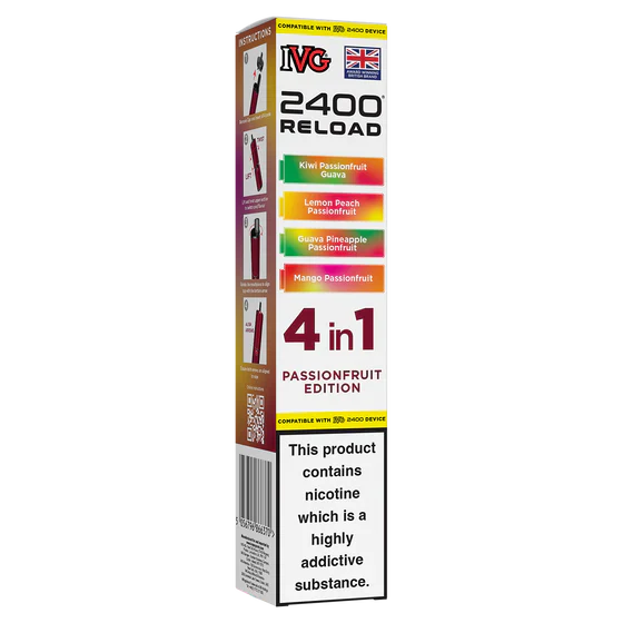 Passionfruit Edition IVG 2400 Refill Pods