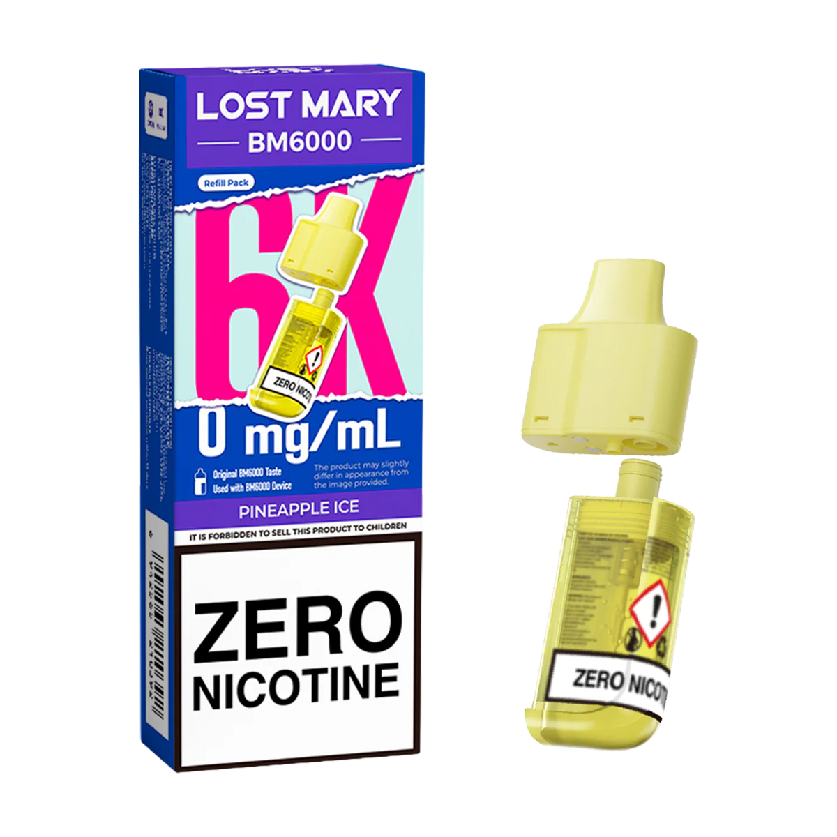 Pineapple Ice Lost Mary BM6000 Refill Pack - Image 3