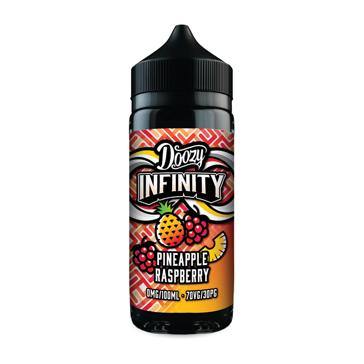 Pineapple Raspberry 70/30 100ml by Doozy Infinity
