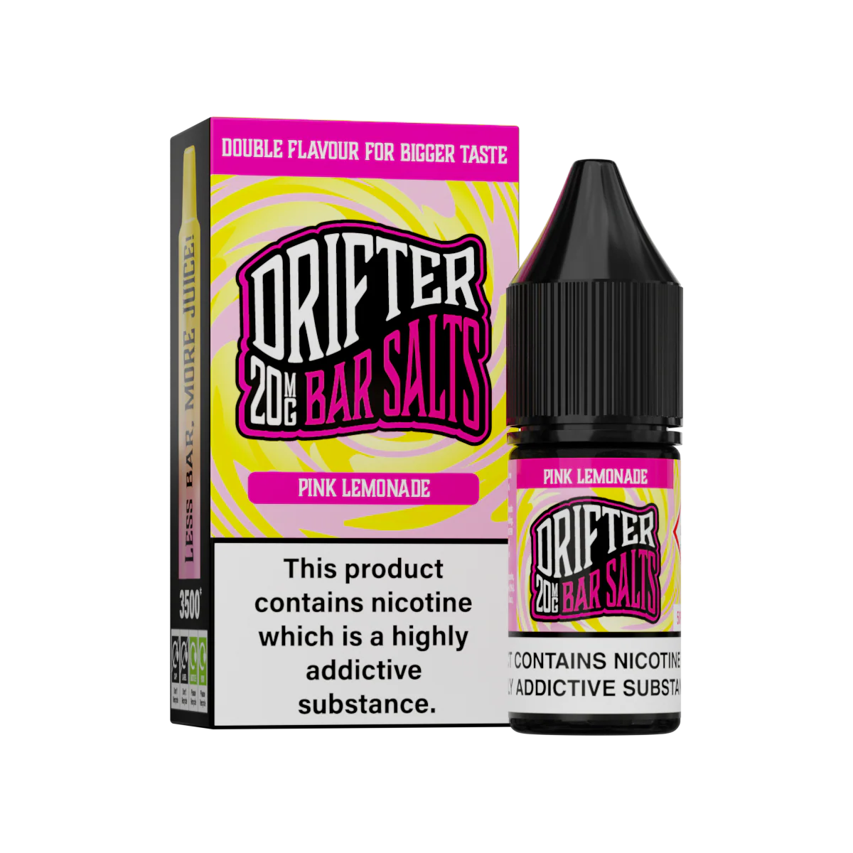 Pink Lemonade Nic Salt by Drifter Bar Salts 10ml - Image 2