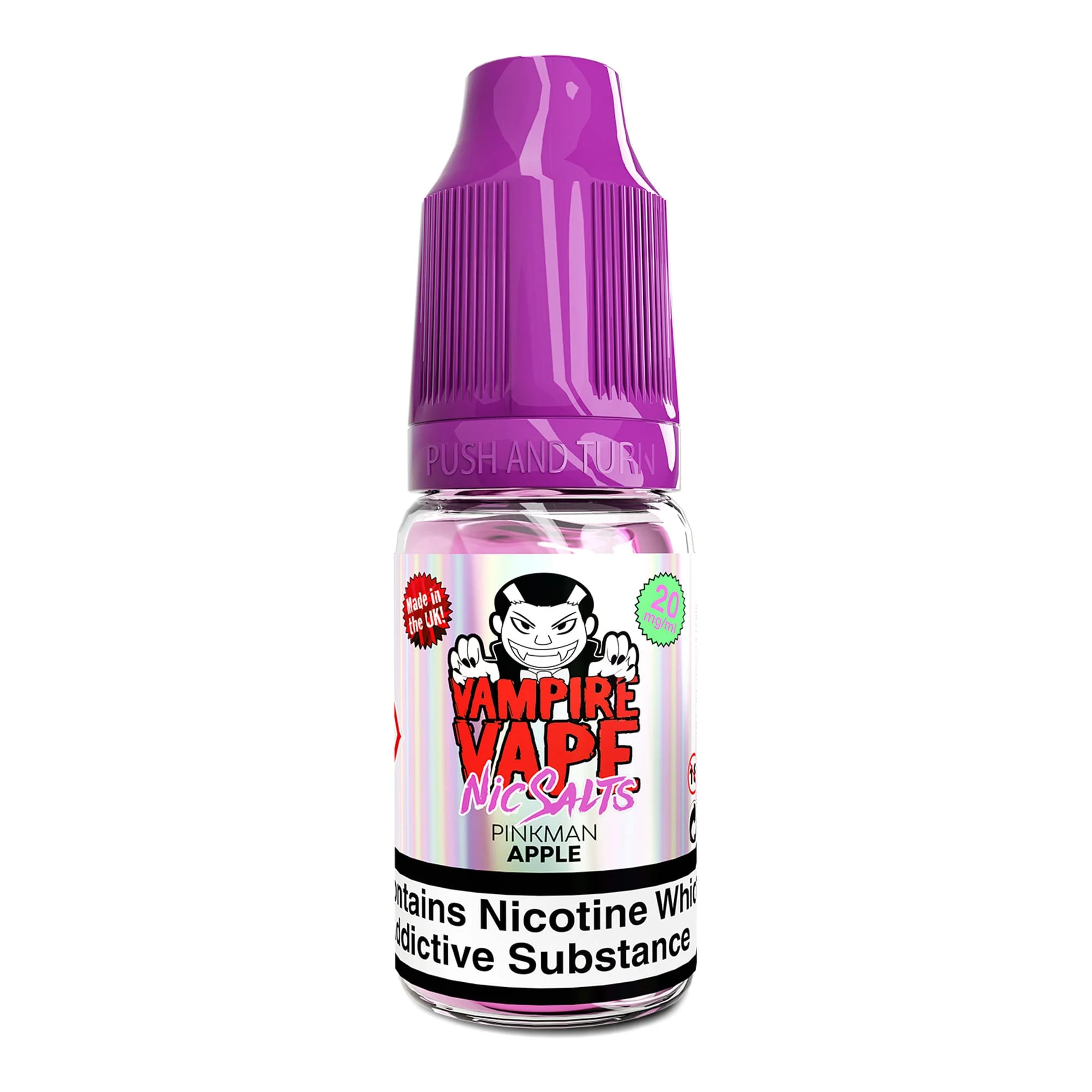 Pinkman Apple Nic Salt E-Liquid by Vampire Vape - Image 4